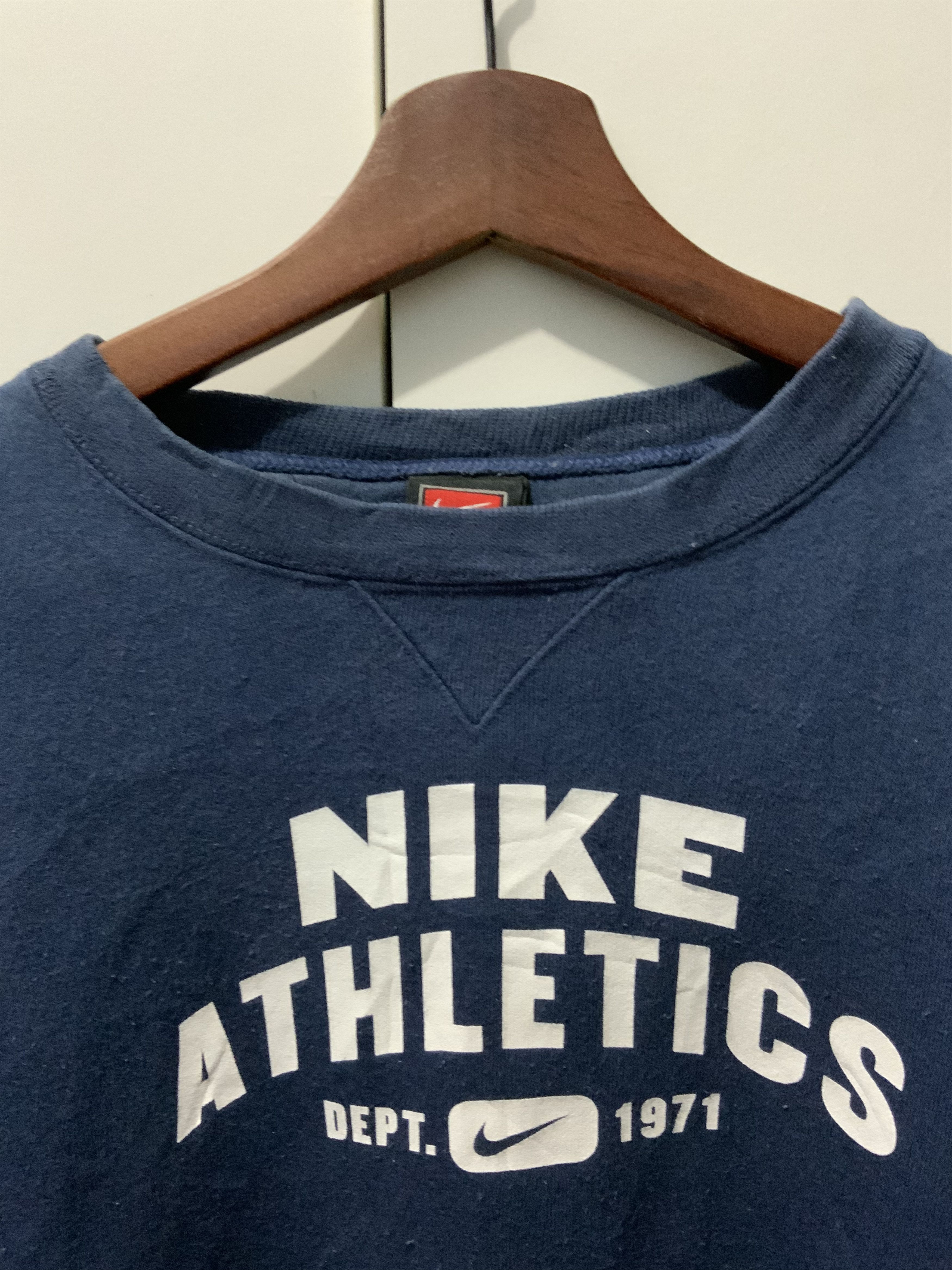 Nike Vintage Nike Athletics Dept Crewneck Sweatshirt Size US M / EU 48-50 / 2 - 6 Thumbnail