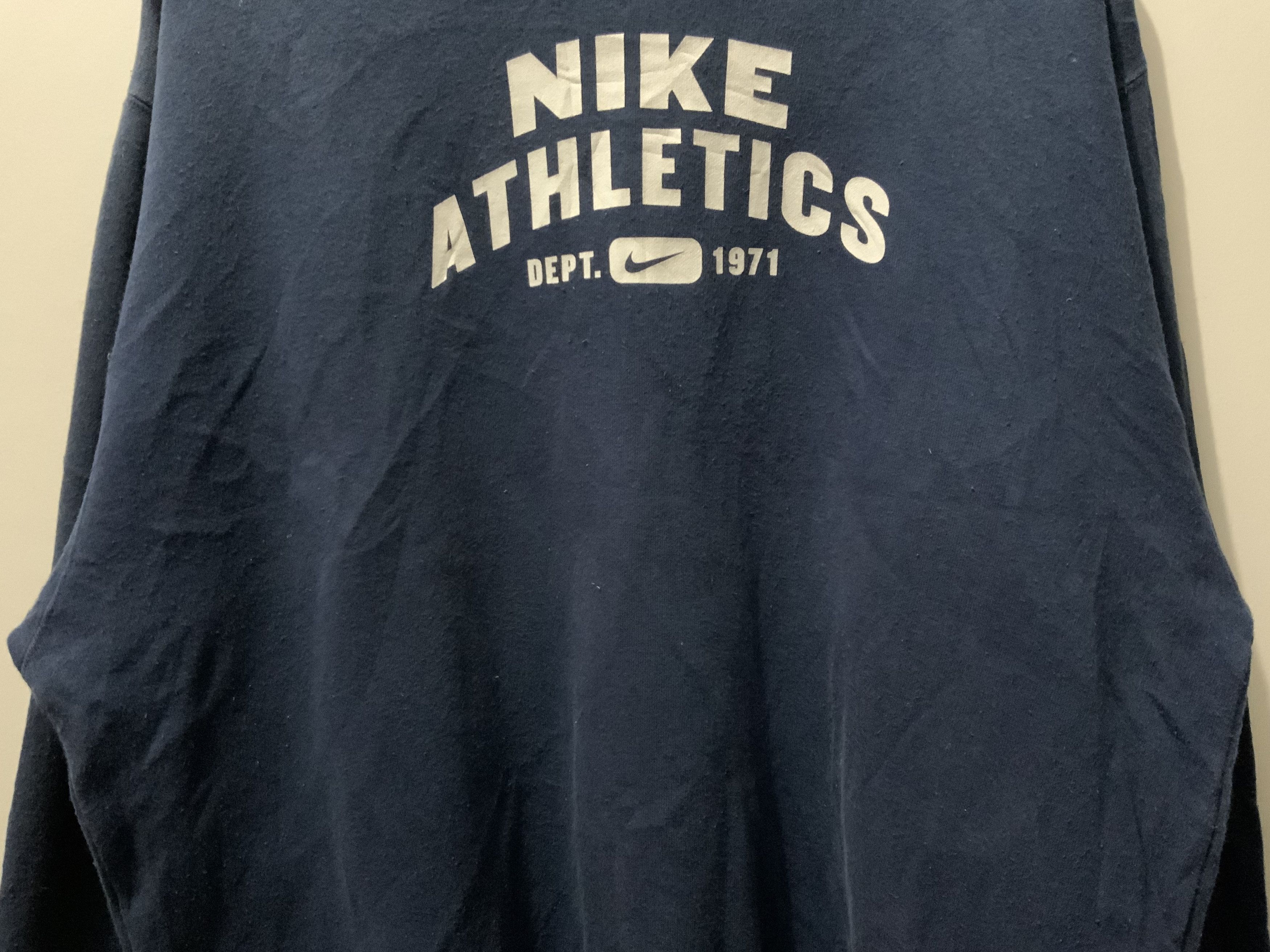 Nike Vintage Nike Athletics Dept Crewneck Sweatshirt Size US M / EU 48-50 / 2 - 4 Thumbnail