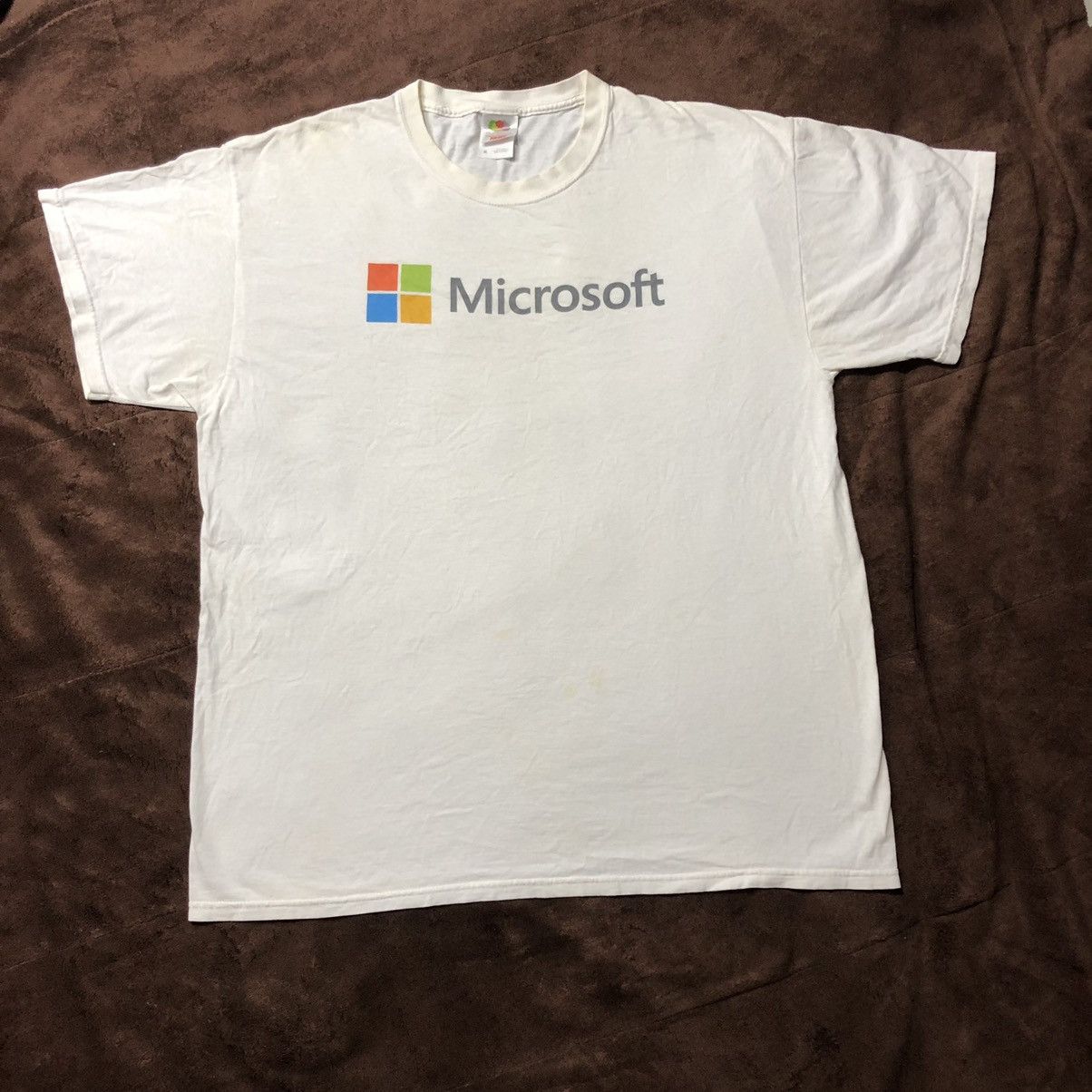 Microsoft Vintage Y2K Microsoft T Shirt Size US XL / EU 56 / 4 - 2 Thumbnail