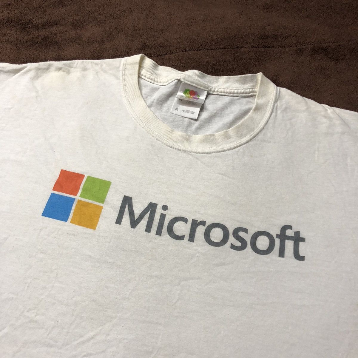 Microsoft Vintage Y2K Microsoft T Shirt Size US XL / EU 56 / 4 - 1 Thumbnail