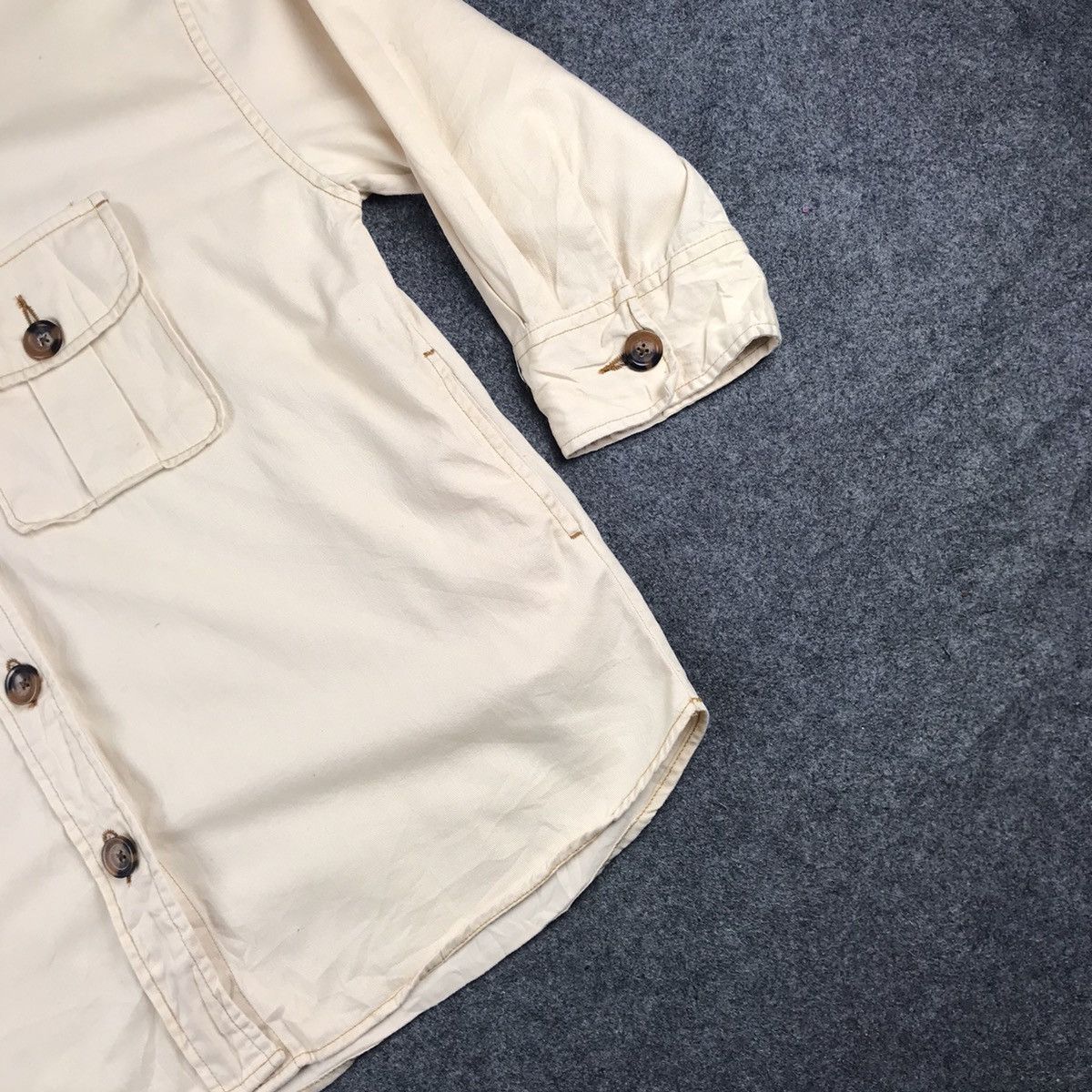 Flannel × Japanese Brand × Vintage Wego standard full button jacket flannel Size US XXL / EU 58 / 5 - 6 Thumbnail