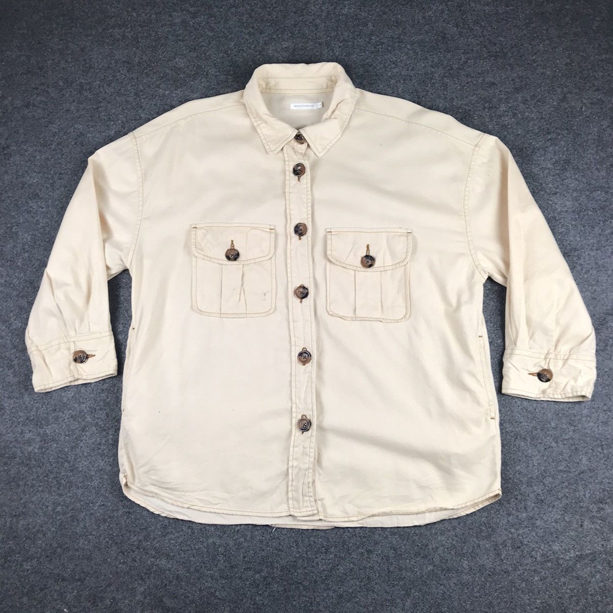 Flannel × Japanese Brand × Vintage Wego standard full button jacket flannel Size US XXL / EU 58 / 5 - 1 Thumbnail