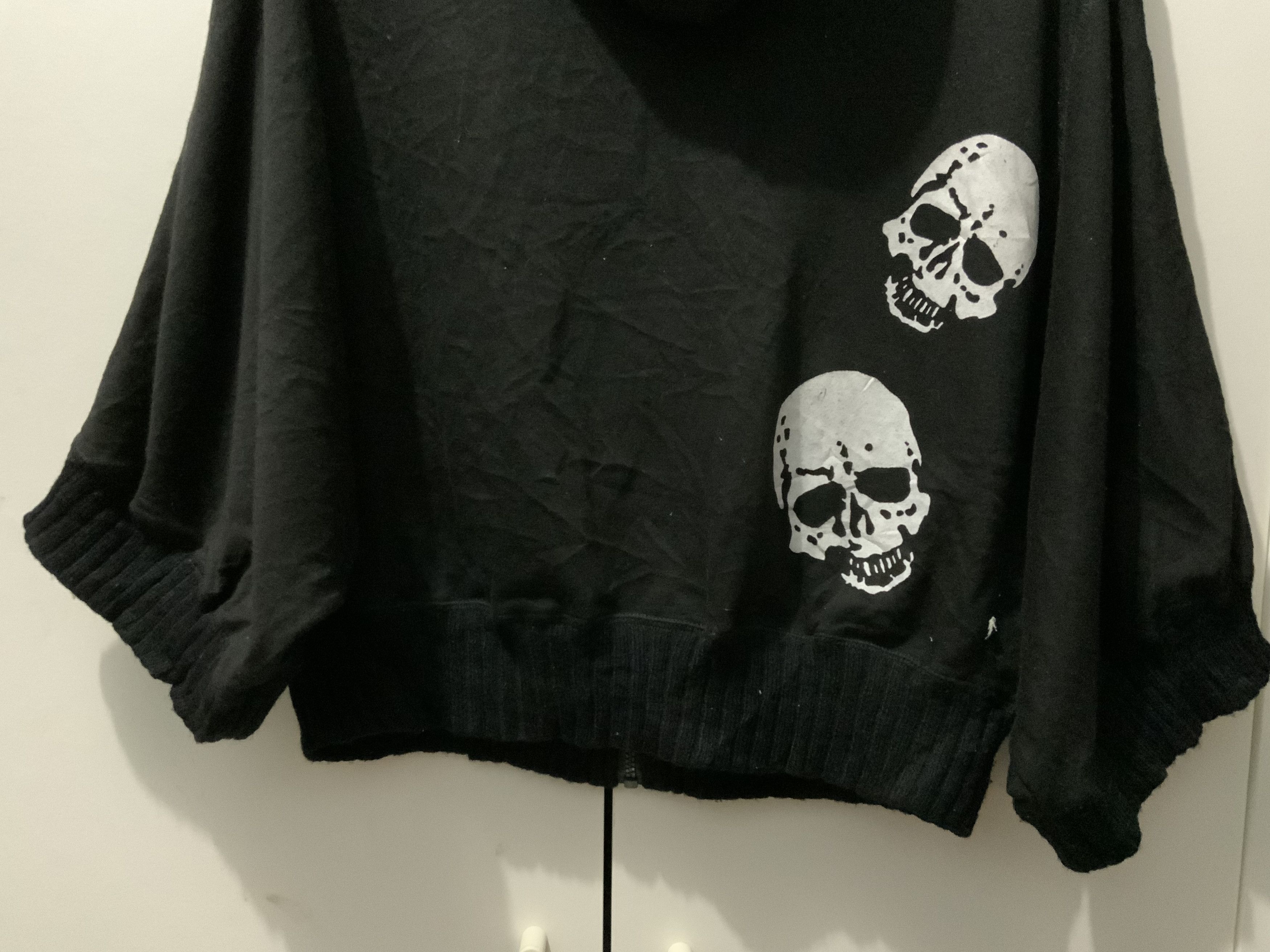 If Six Was Nine Black Skulls Kmrii Hoodies Size US M / EU 48-50 / 2 - 9 Thumbnail