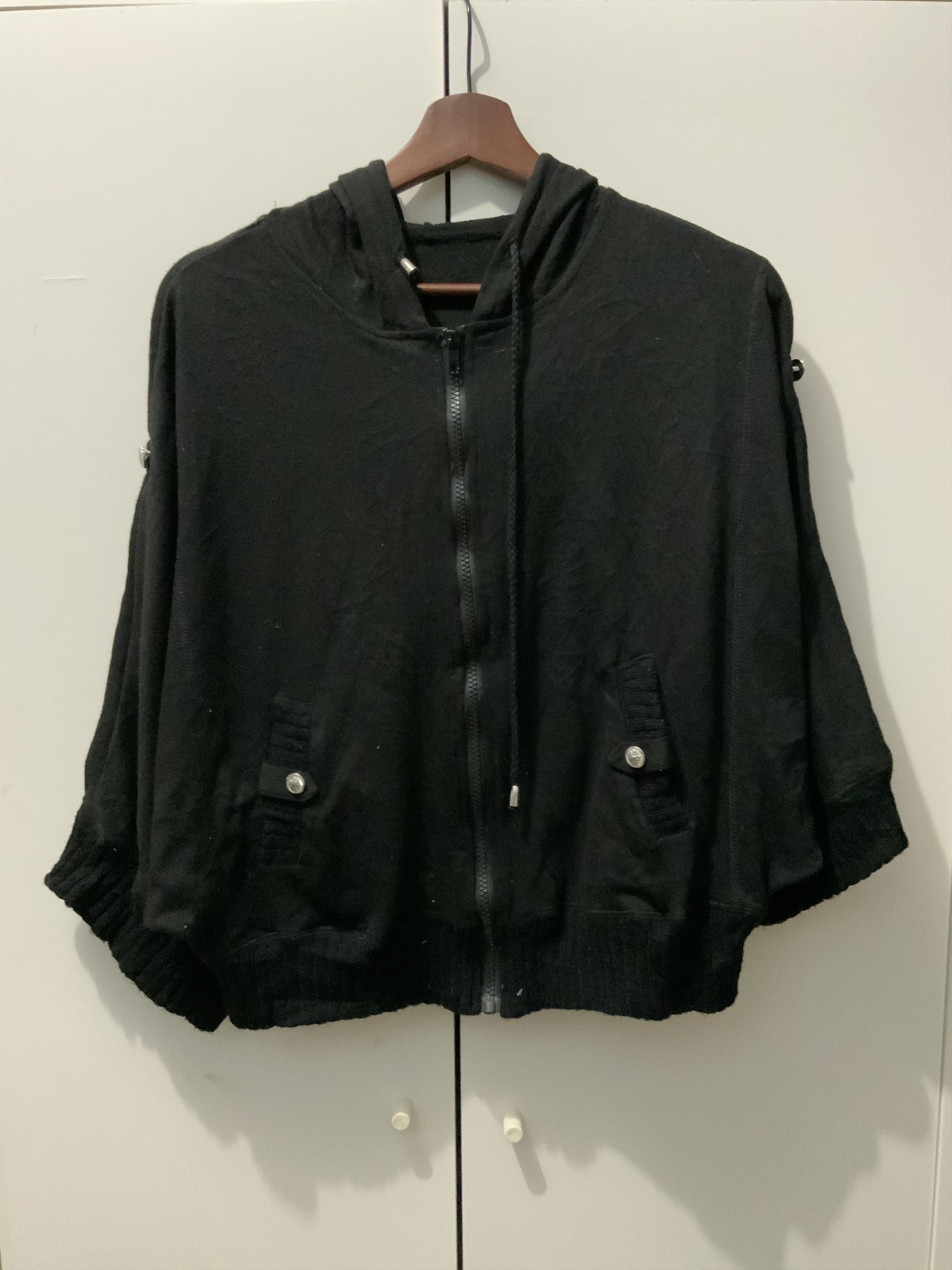 If Six Was Nine Black Skulls Kmrii Hoodies Size US M / EU 48-50 / 2 - 2 Thumbnail