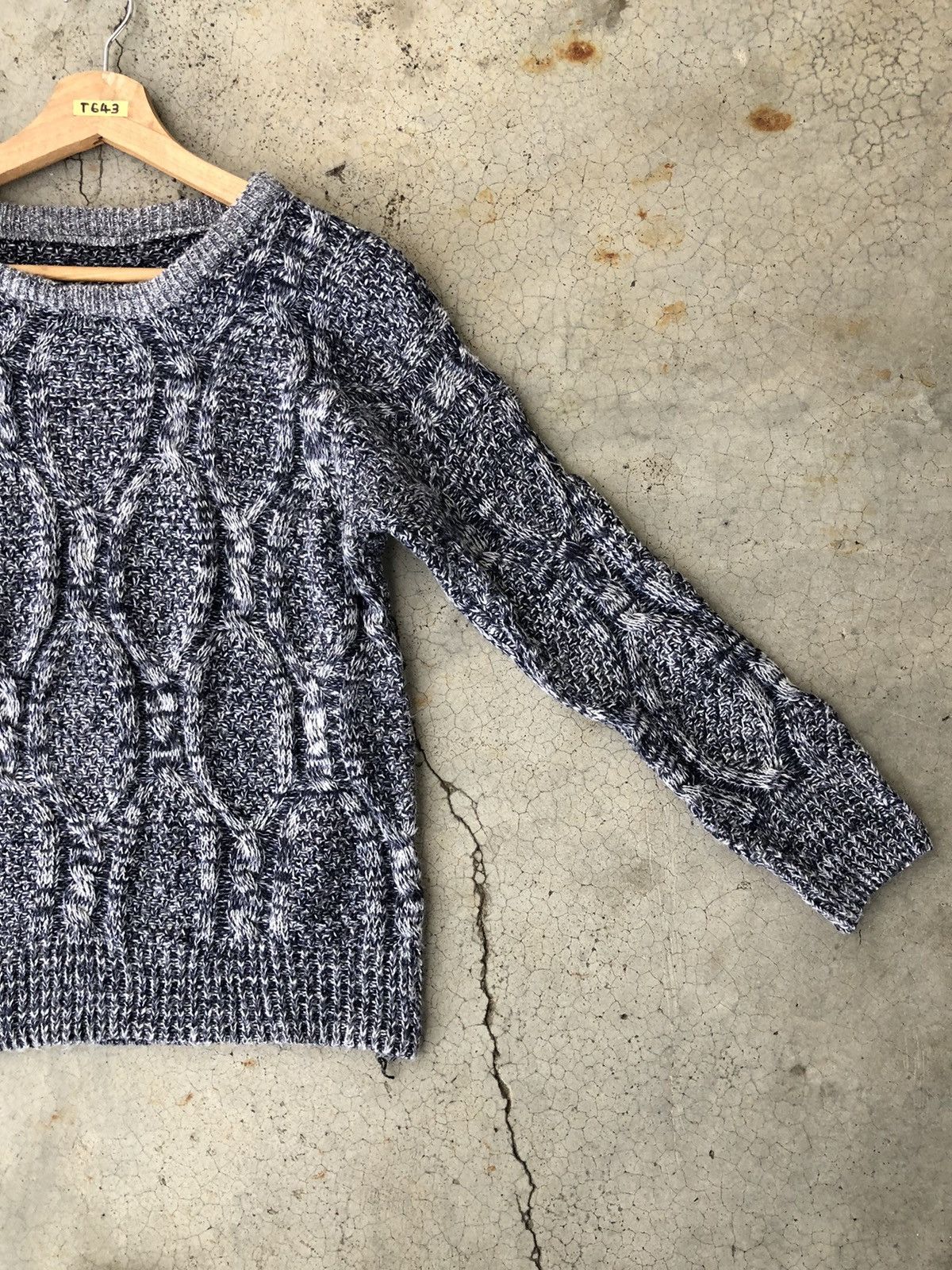 Aran Isles Knitwear × Designer × Japanese Brand 🔴Japanese Unbrand Knitware Free Style Pureknit Size US S / EU 44-46 / 1 - 5 Thumbnail