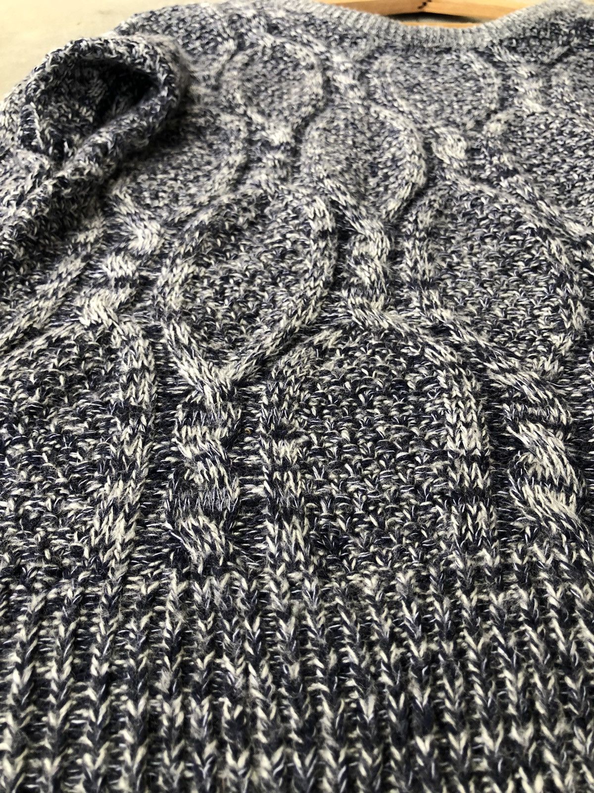 Aran Isles Knitwear × Designer × Japanese Brand 🔴Japanese Unbrand Knitware Free Style Pureknit Size US S / EU 44-46 / 1 - 7 Thumbnail
