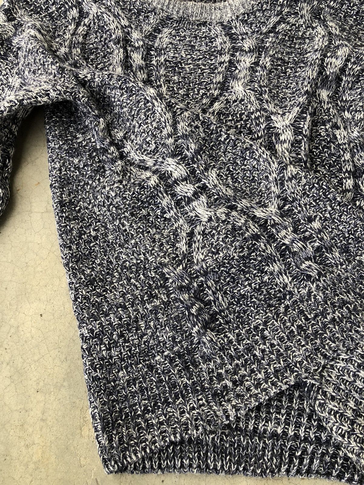 Aran Isles Knitwear × Designer × Japanese Brand 🔴Japanese Unbrand Knitware Free Style Pureknit Size US S / EU 44-46 / 1 - 9 Thumbnail