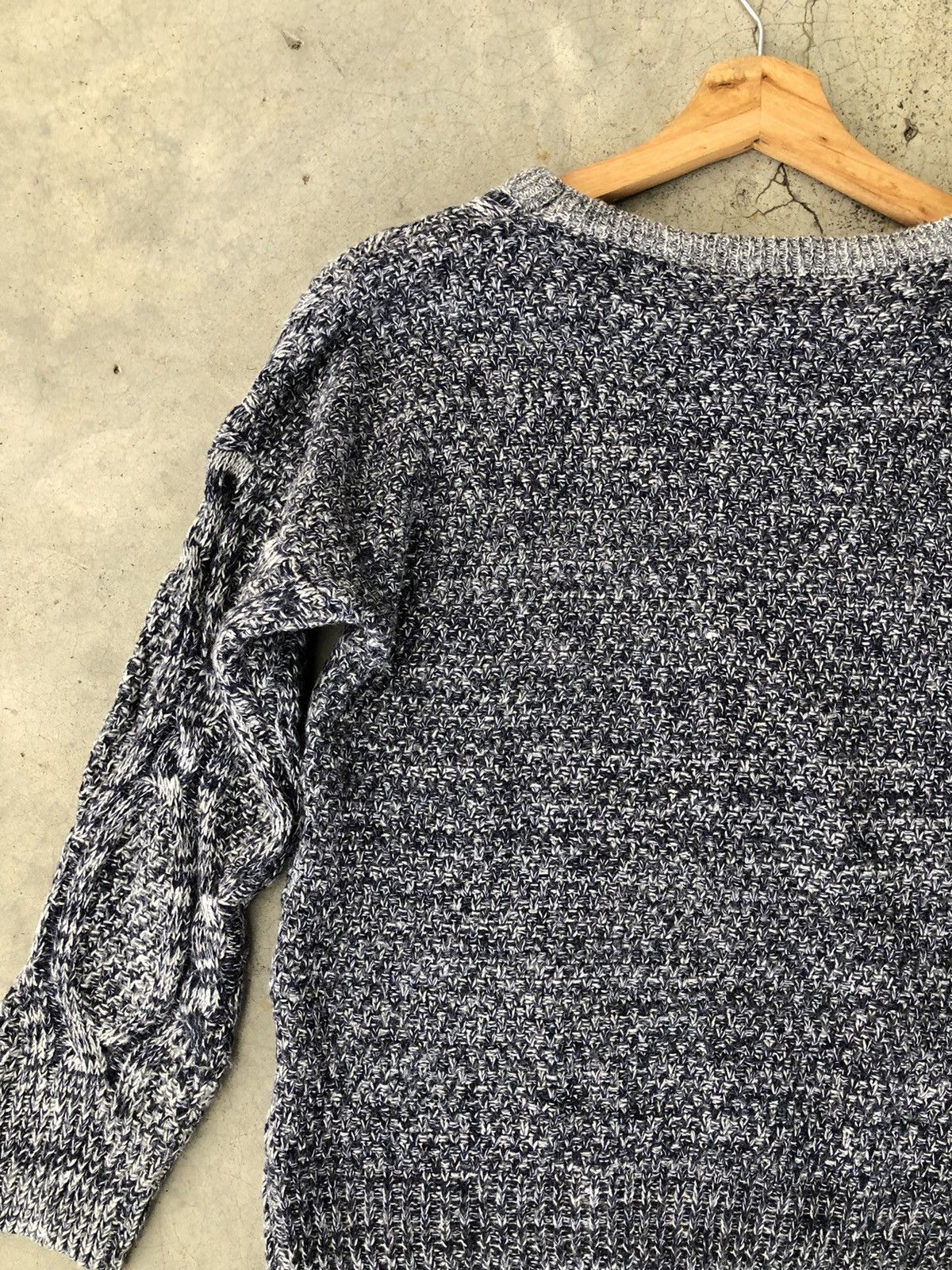 Aran Isles Knitwear × Designer × Japanese Brand 🔴Japanese Unbrand Knitware Free Style Pureknit Size US S / EU 44-46 / 1 - 11 Thumbnail