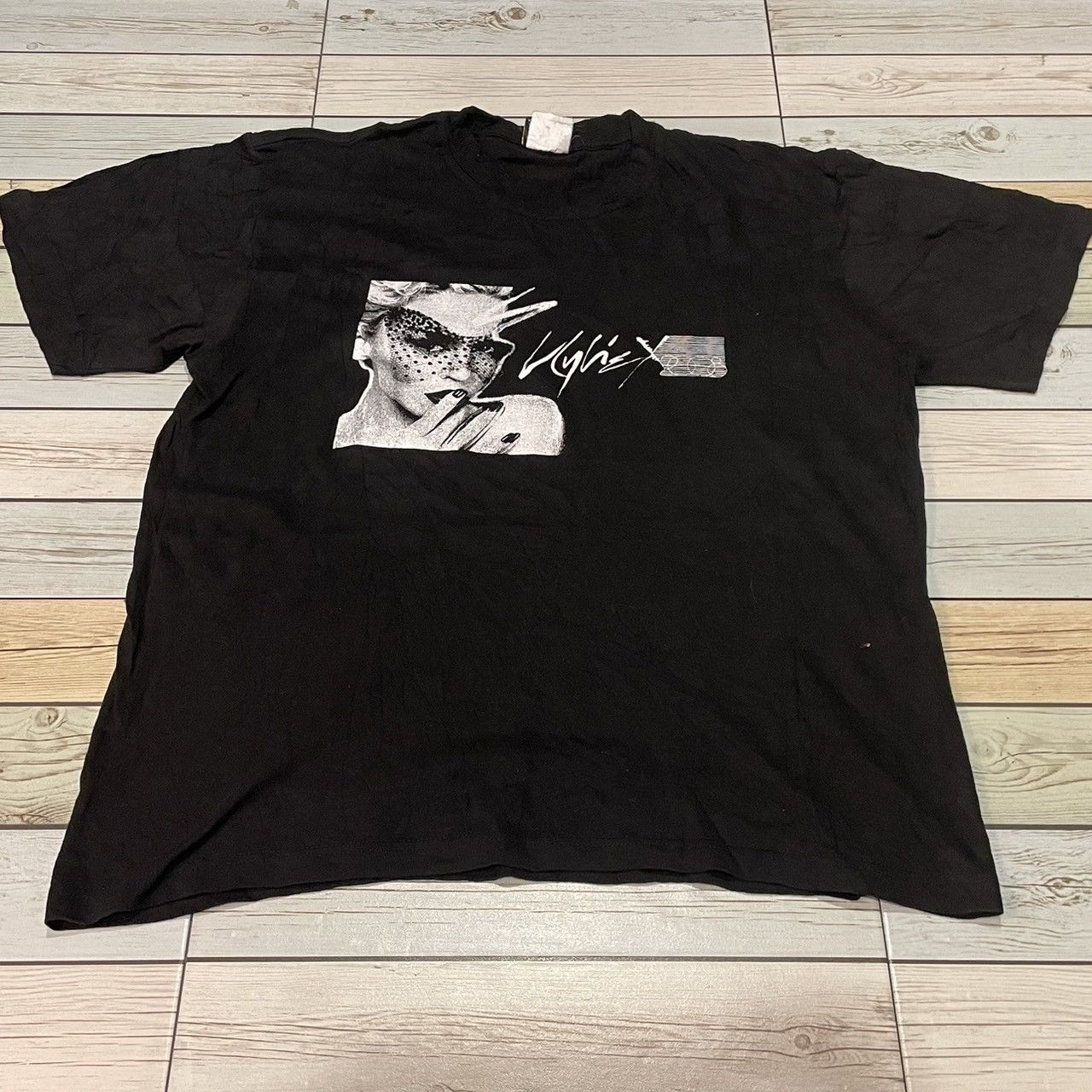 Rare Vintage Kylie Minogue X Band Tour Tee