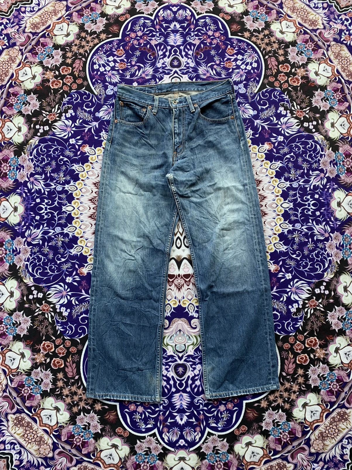 Levi's Vintage Clothing Vintage Levis 503 Faded Wash Denim Size US 31 - 2 Thumbnail