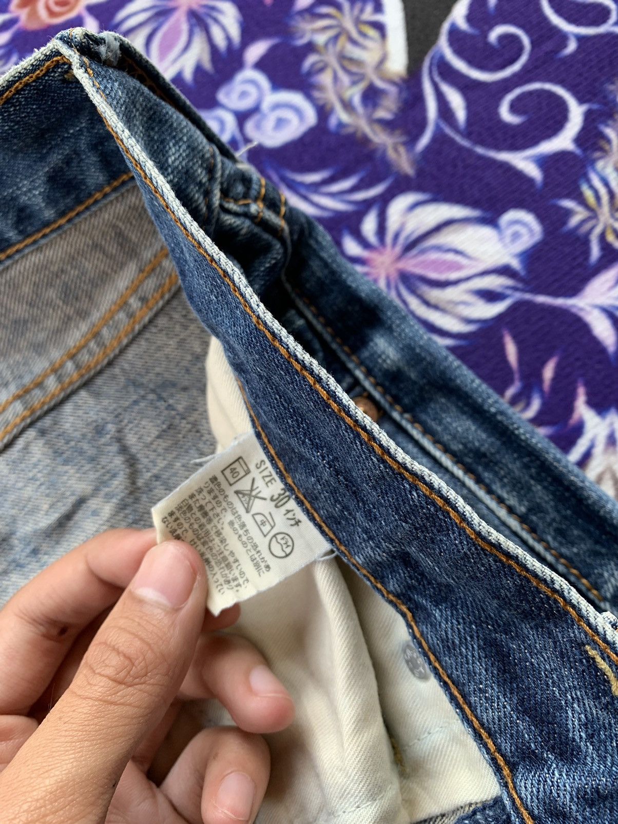 Levi's Vintage Clothing Vintage Levis 503 Faded Wash Denim Size US 31 - 7 Thumbnail