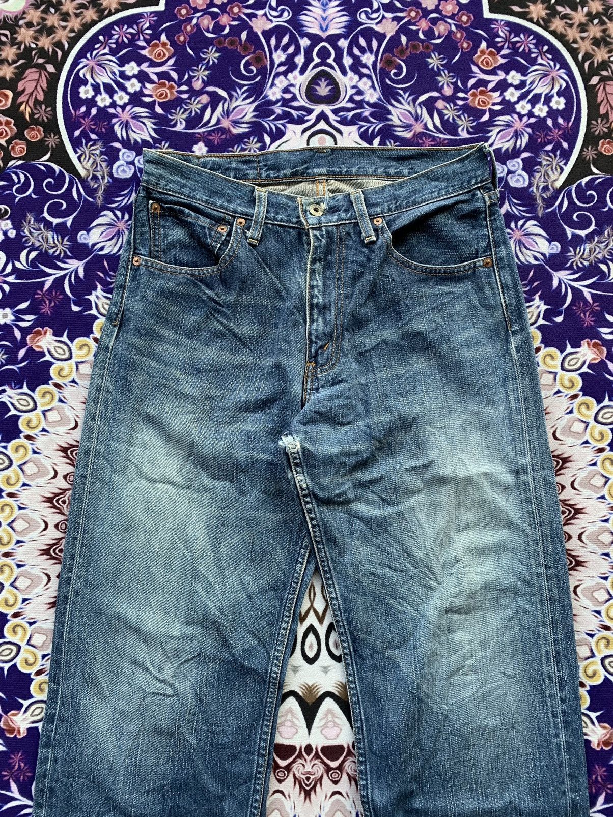 Levi's Vintage Clothing Vintage Levis 503 Faded Wash Denim Size US 31 - 5 Thumbnail