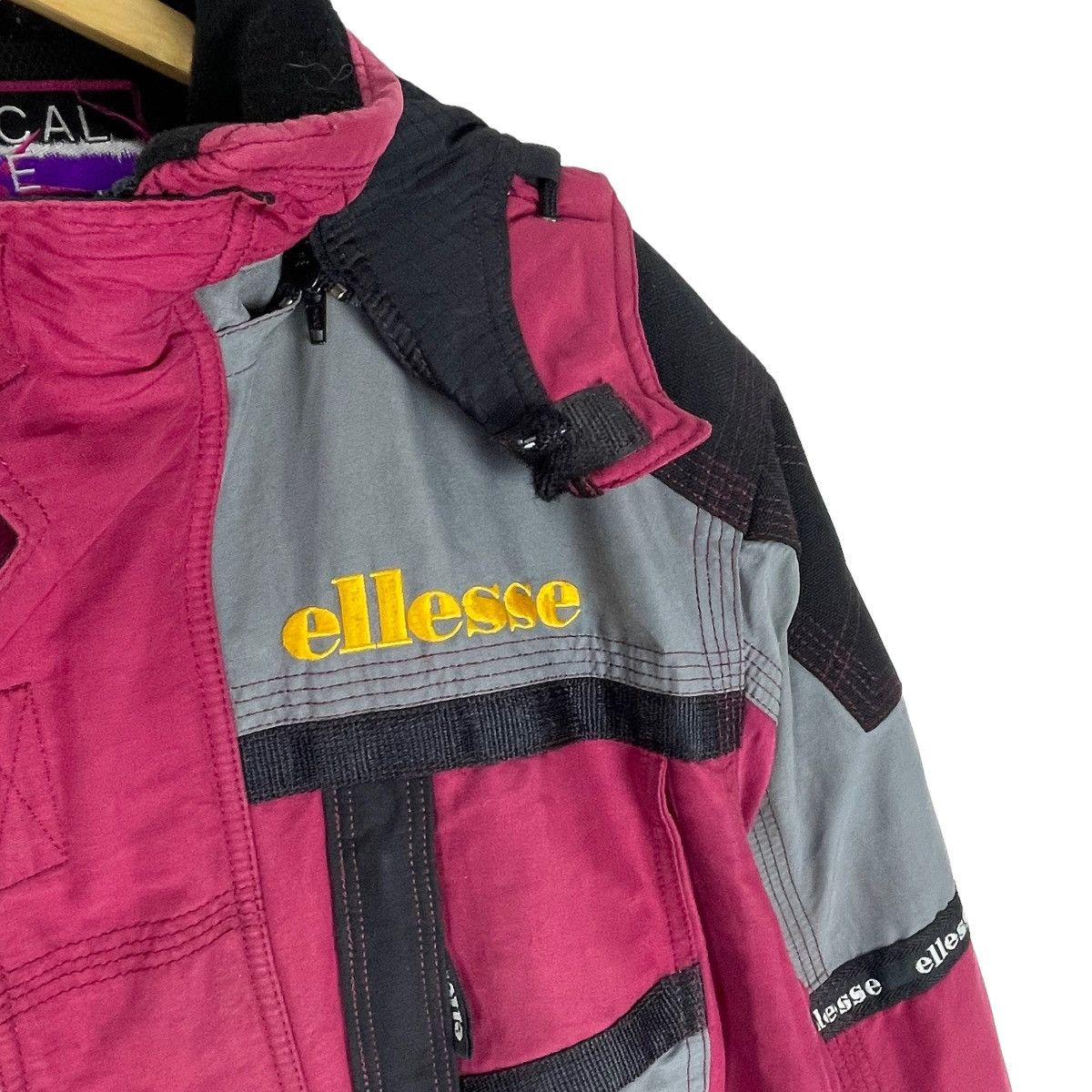 Ellesse × Goldwin ⚡️ELLESSE VERTICAL DIVE SKIWEAR HOODIE JACKET Size US S / EU 44-46 / 1 - 4 Thumbnail