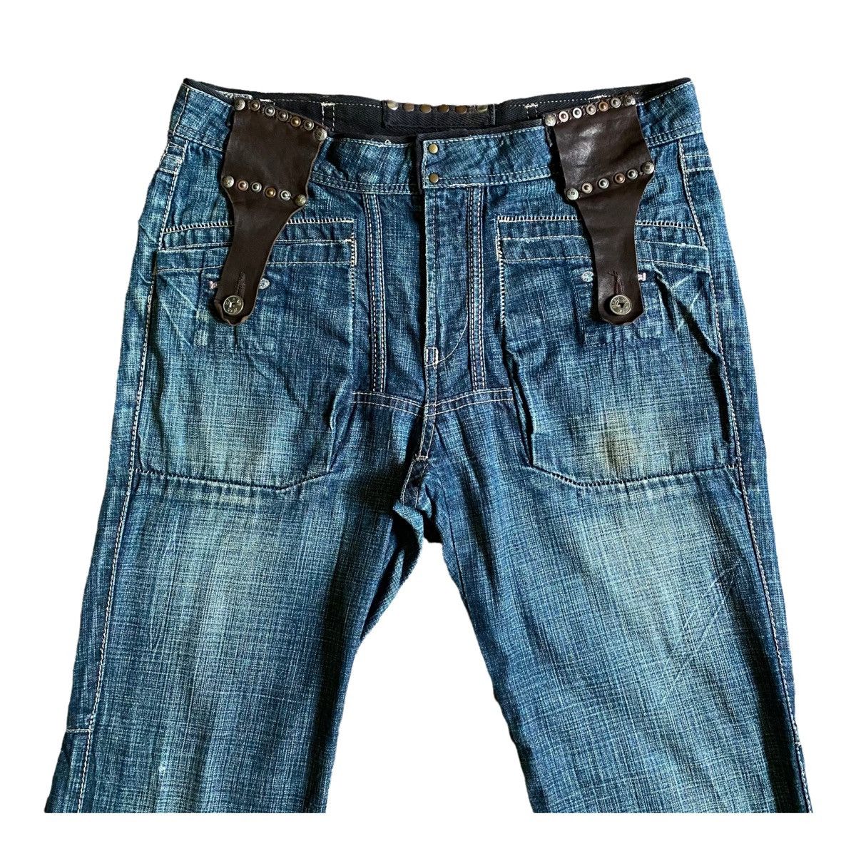 Marithe + Francois Girbaud MARITHE FRANCOIS GIRBAUD JEANS Size US 33 - 3 Thumbnail