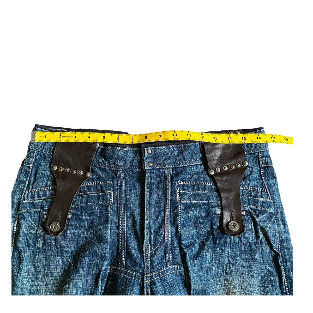 Marithe + Francois Girbaud MARITHE FRANCOIS GIRBAUD JEANS Size US 33 - 7 Thumbnail