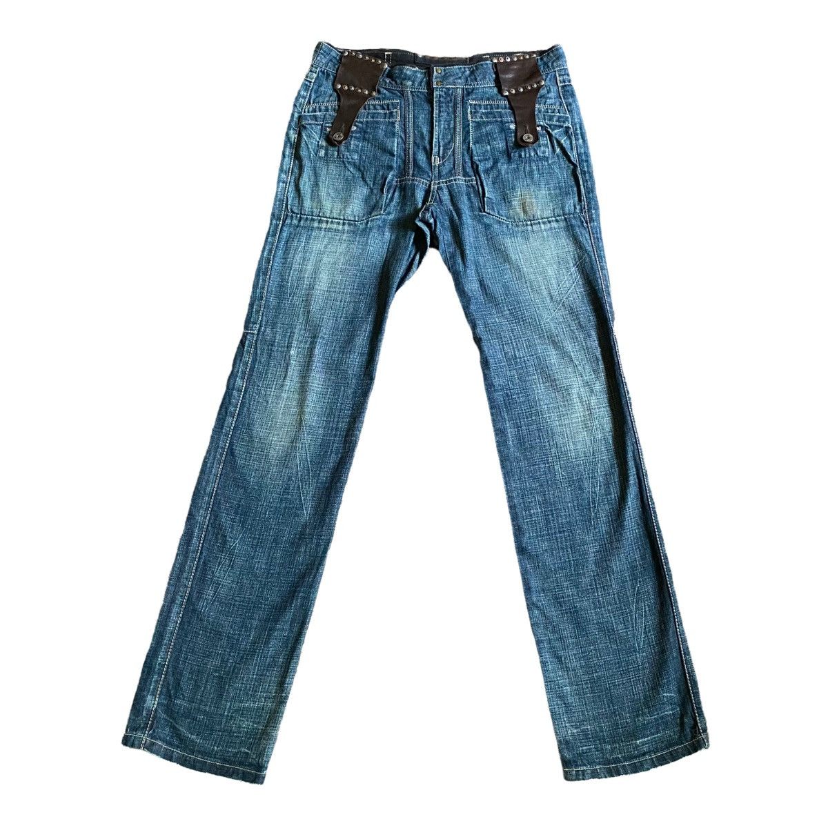 Marithe + Francois Girbaud MARITHE FRANCOIS GIRBAUD JEANS Size US 33 - 1 Thumbnail