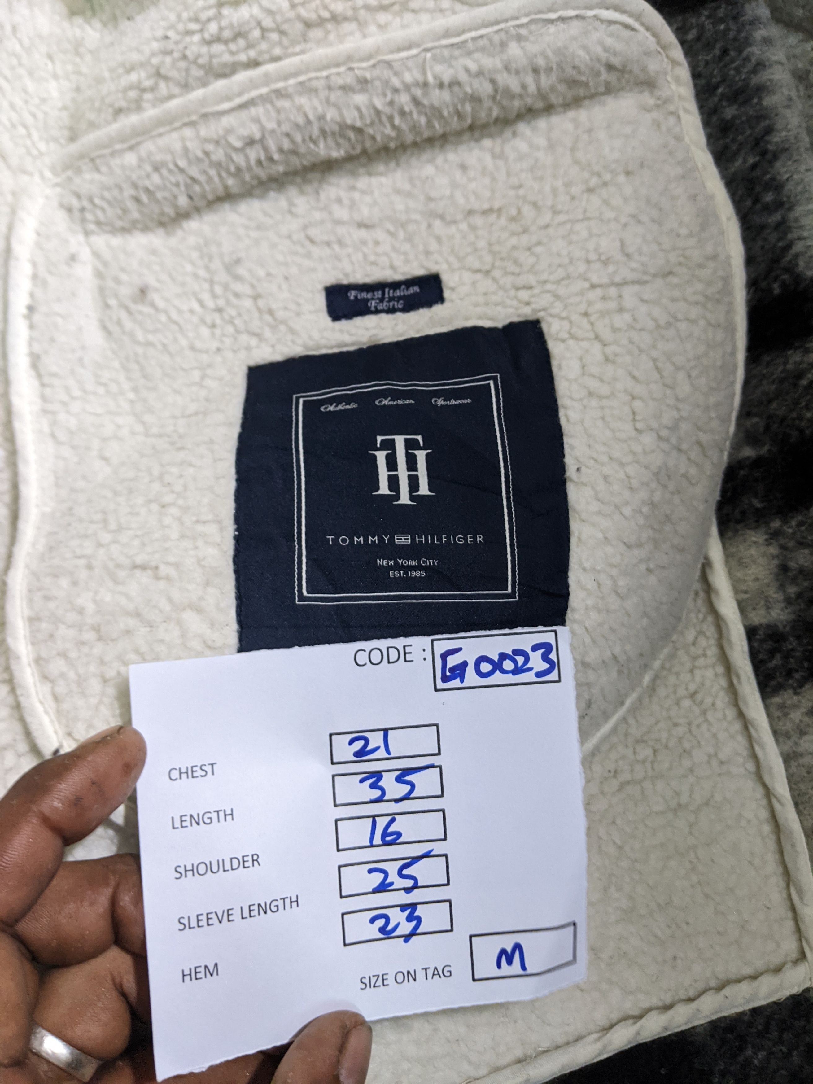 Tommy Hilfiger × Vintage VINTAGE TOMMY HILFILGER WOOL LONG JAKET Size US M / EU 48-50 / 2 - 3 Thumbnail