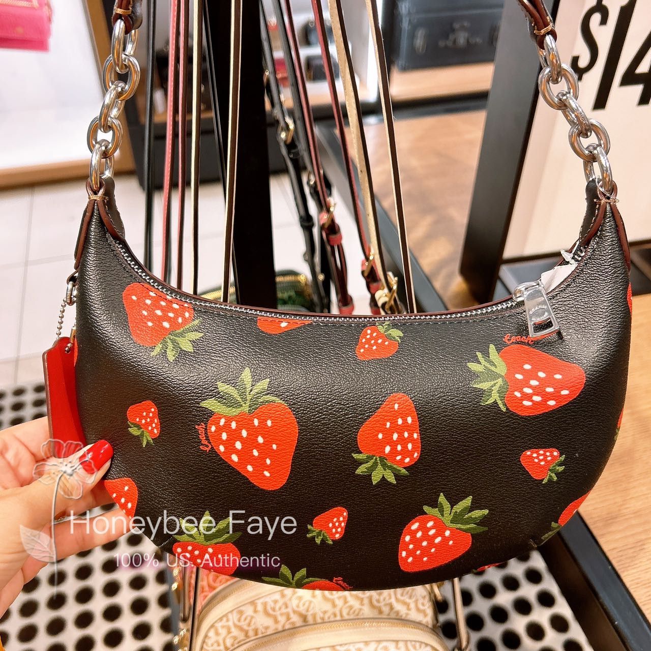 Coach Payton Hobo With Wild Strawberry Print | Grailed