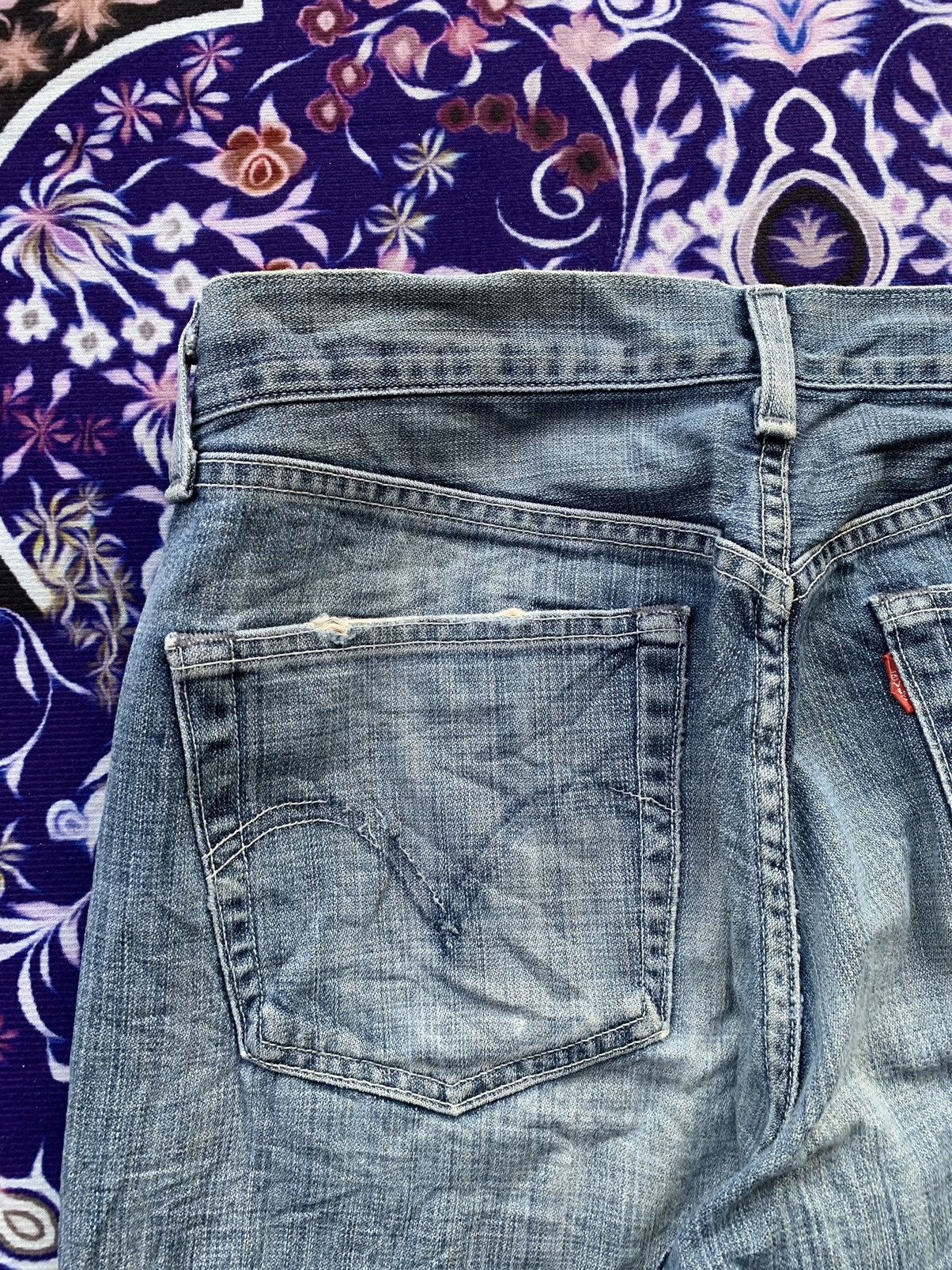 Levi's Vintage Clothing Vintage Levis 504 Faded Wash Denim Size US 31 - 11 Thumbnail
