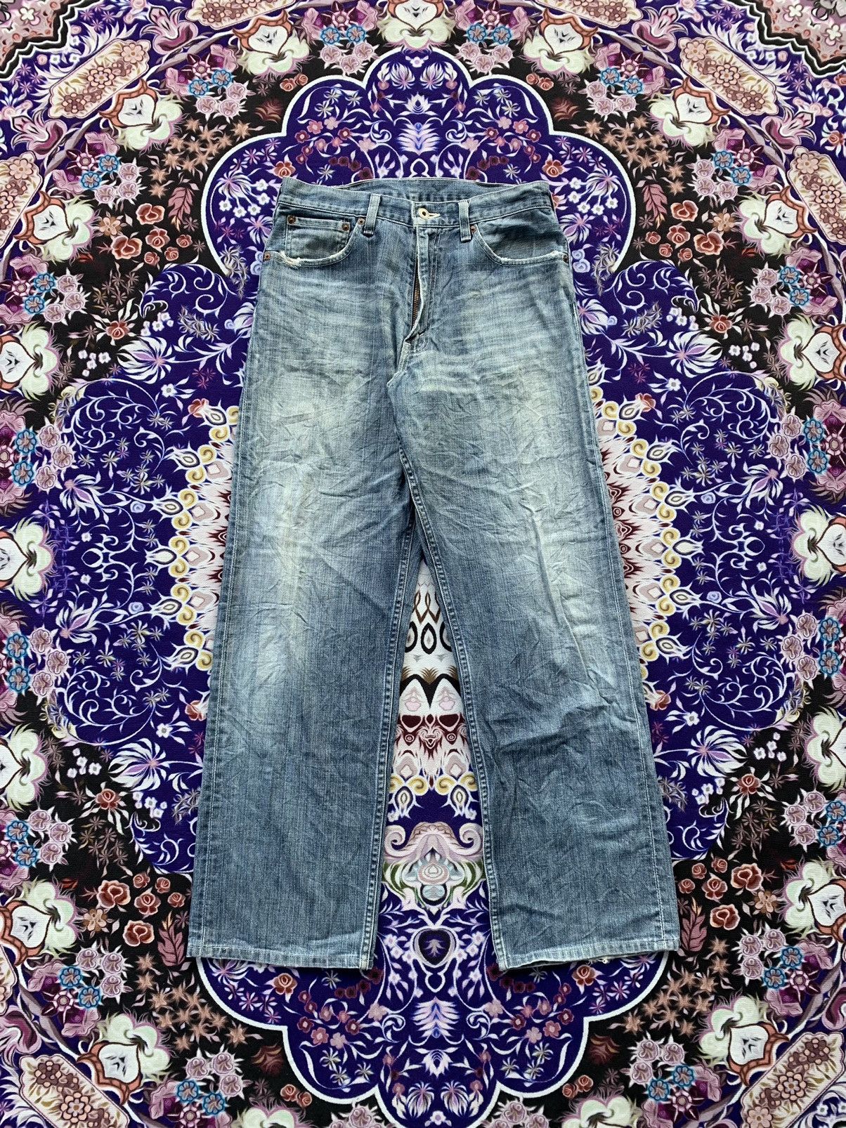 Levi's Vintage Clothing Vintage Levis 504 Faded Wash Denim Size US 31 - 1 Thumbnail