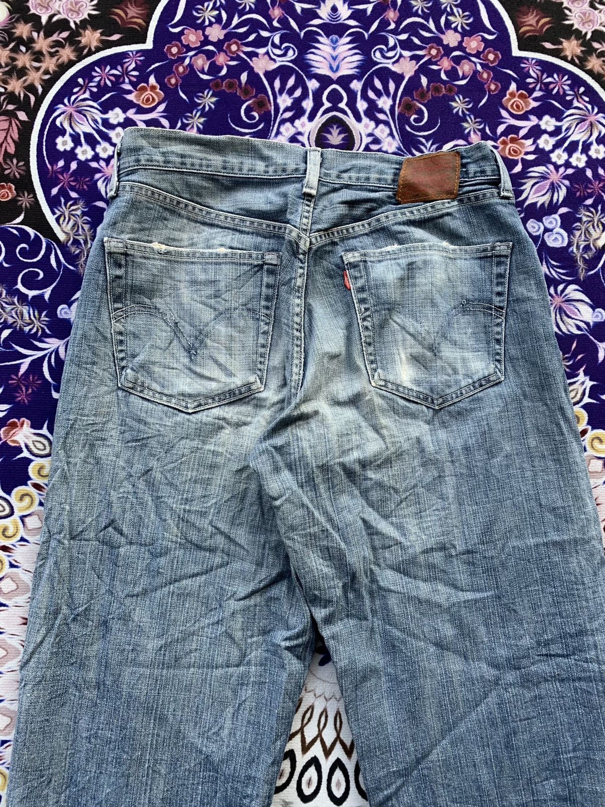Levi's Vintage Clothing Vintage Levis 504 Faded Wash Denim Size US 31 - 10 Thumbnail