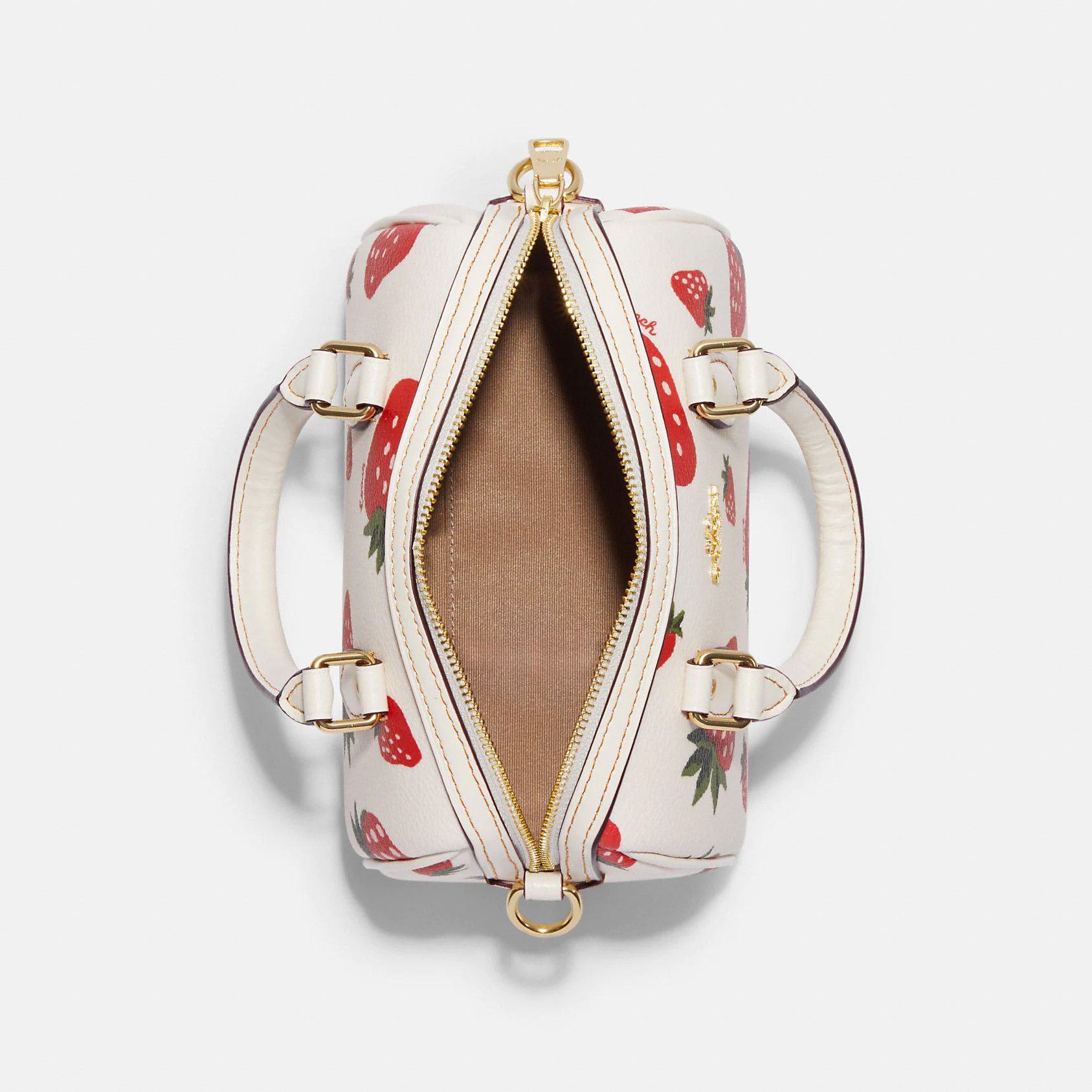 Coach Mini Rowan Crossbody With Wild Strawberry Print Size ONE SIZE - 9 Thumbnail