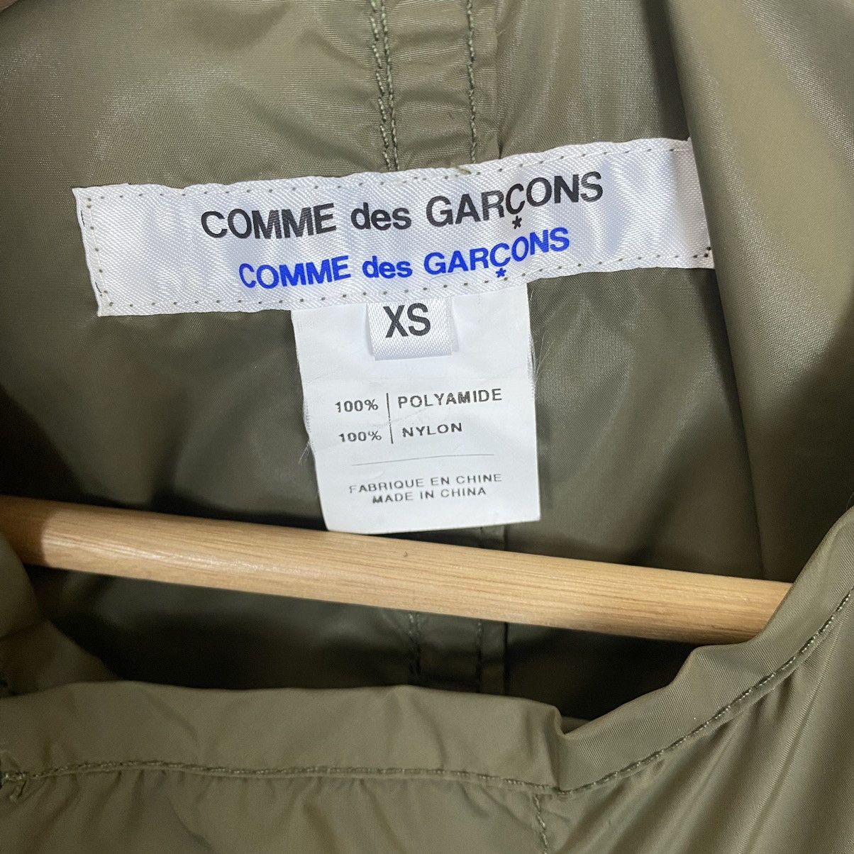 Nice design Comme des Garçons nylon jacket parka style