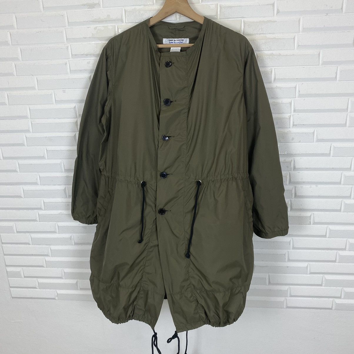 Nice design Comme des Garçons nylon jacket parka style
