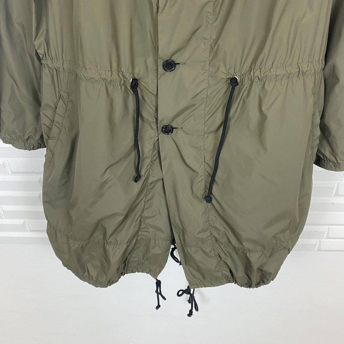 Nice design Comme des Garçons nylon jacket parka style