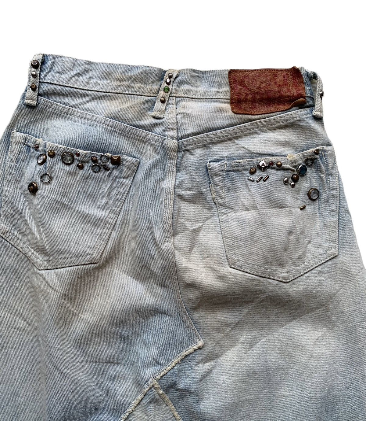 Kapital Kapital Dropped Crotch Selvedge Jeans Size 26" / US 2 / IT 38 - 4 Thumbnail