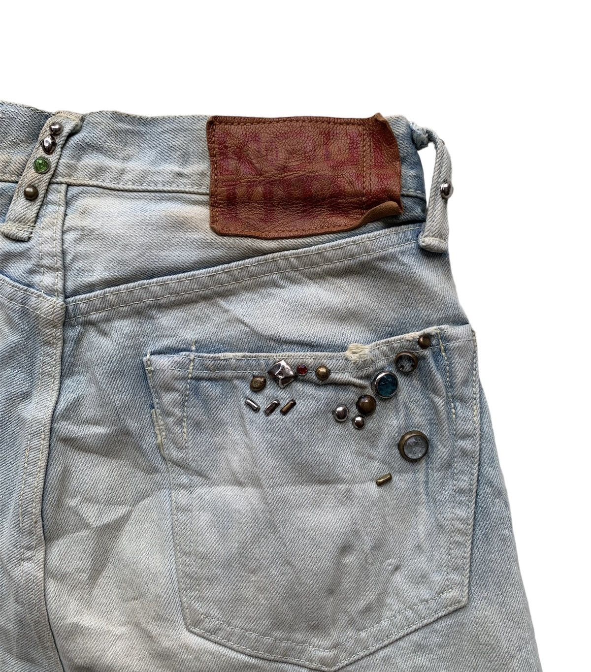 Kapital Kapital Dropped Crotch Selvedge Jeans Size 26" / US 2 / IT 38 - 2 Thumbnail