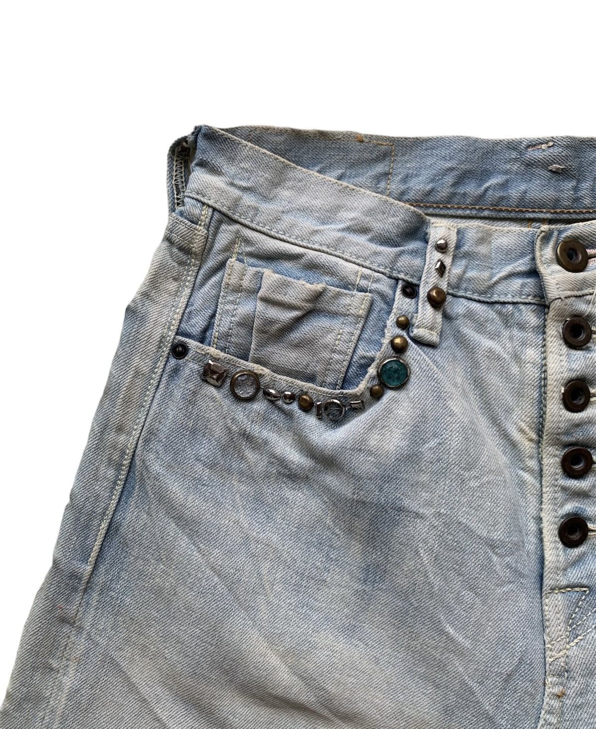 Kapital Kapital Dropped Crotch Selvedge Jeans Size 26" / US 2 / IT 38 - 8 Thumbnail