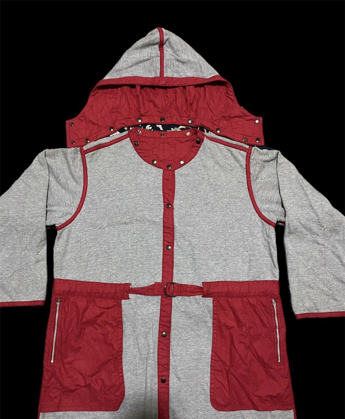 RARE! Issey Sport Reversible 2 Tone Hybrid Colour Suspender