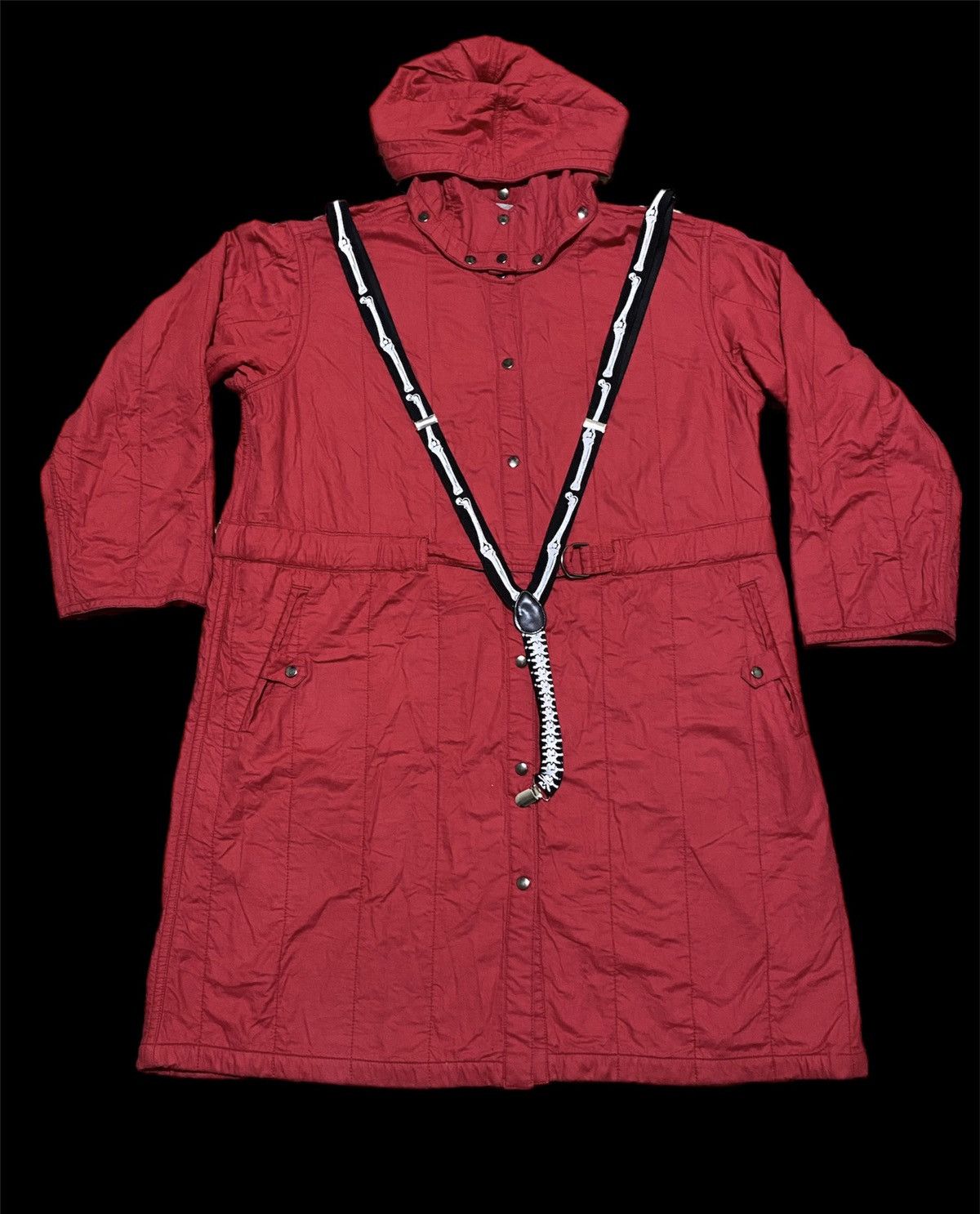 RARE! Issey Sport Reversible 2 Tone Hybrid Colour Suspender