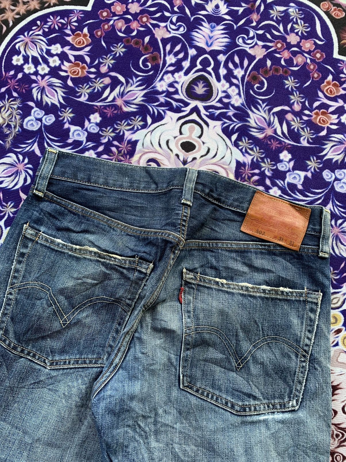 Levi's Levis 503 Faded Wash Denim Size US 32 / EU 48 - 12 Thumbnail