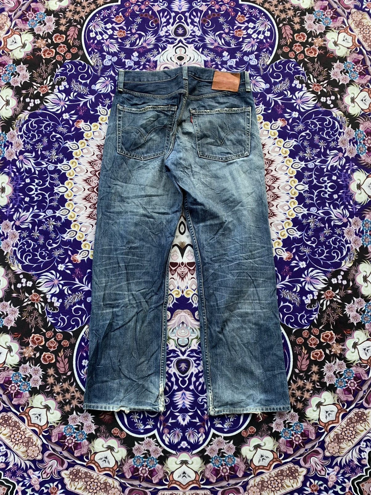 Levi's Levis 503 Faded Wash Denim Size US 32 / EU 48 - 9 Thumbnail