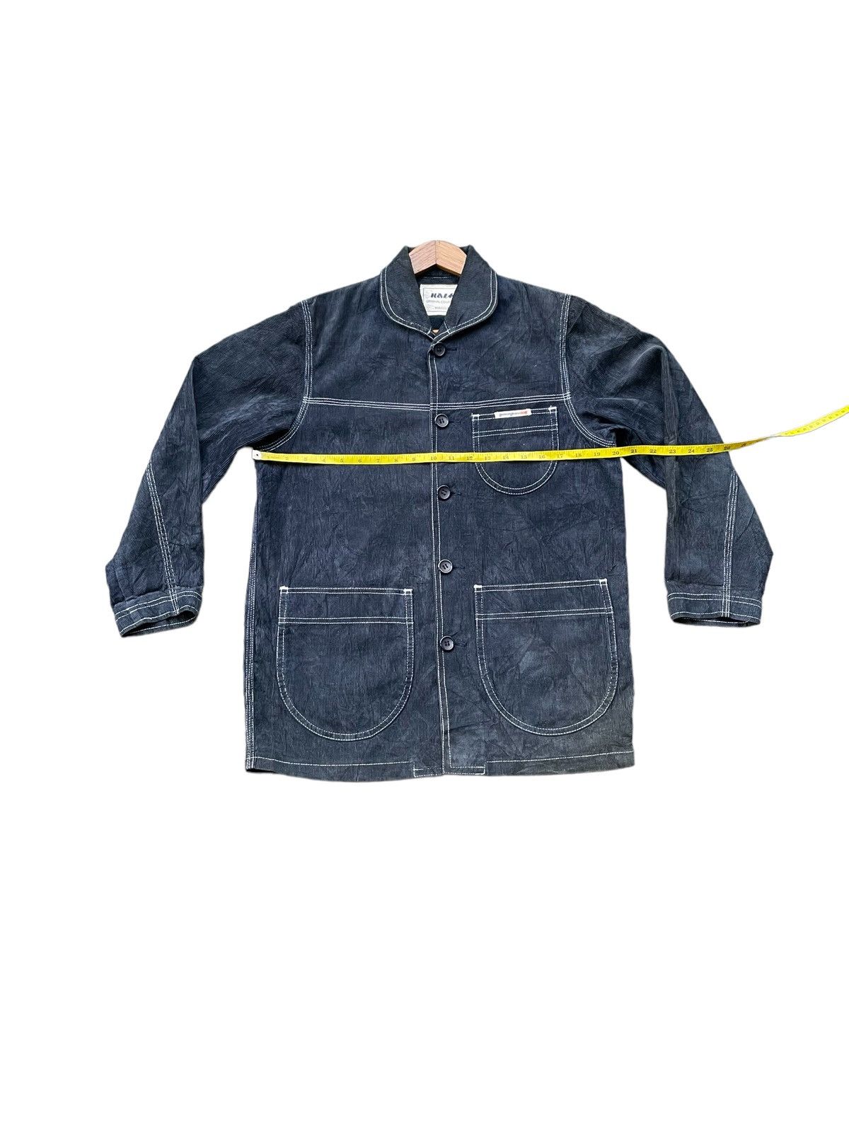 Other Vintage Half Coduroy Chore Jacket Size US M / EU 48-50 / 2 - 2 Thumbnail