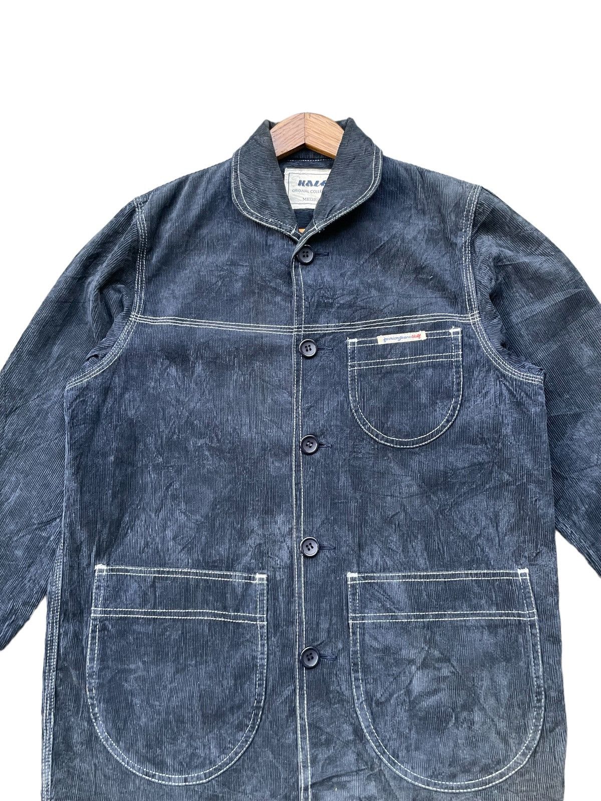 Other Vintage Half Coduroy Chore Jacket Size US M / EU 48-50 / 2 - 5 Thumbnail