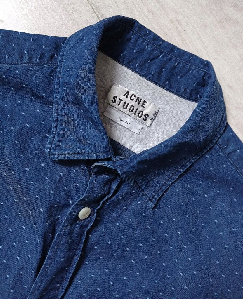 Acne Studios [48] Joshua Den Dot Shirt (AW13) Size US M / EU 48-50 / 2 - 4 Thumbnail