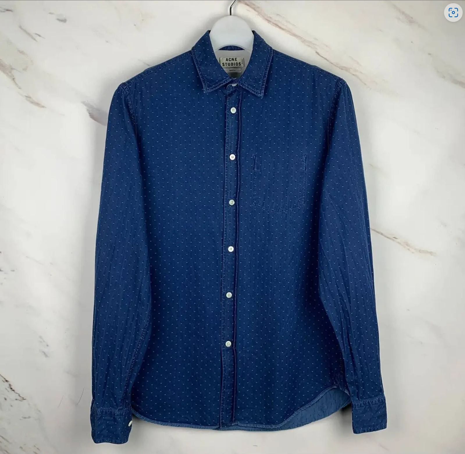 Acne Studios [48] Joshua Den Dot Shirt (AW13) Size US M / EU 48-50 / 2 - 8 Thumbnail