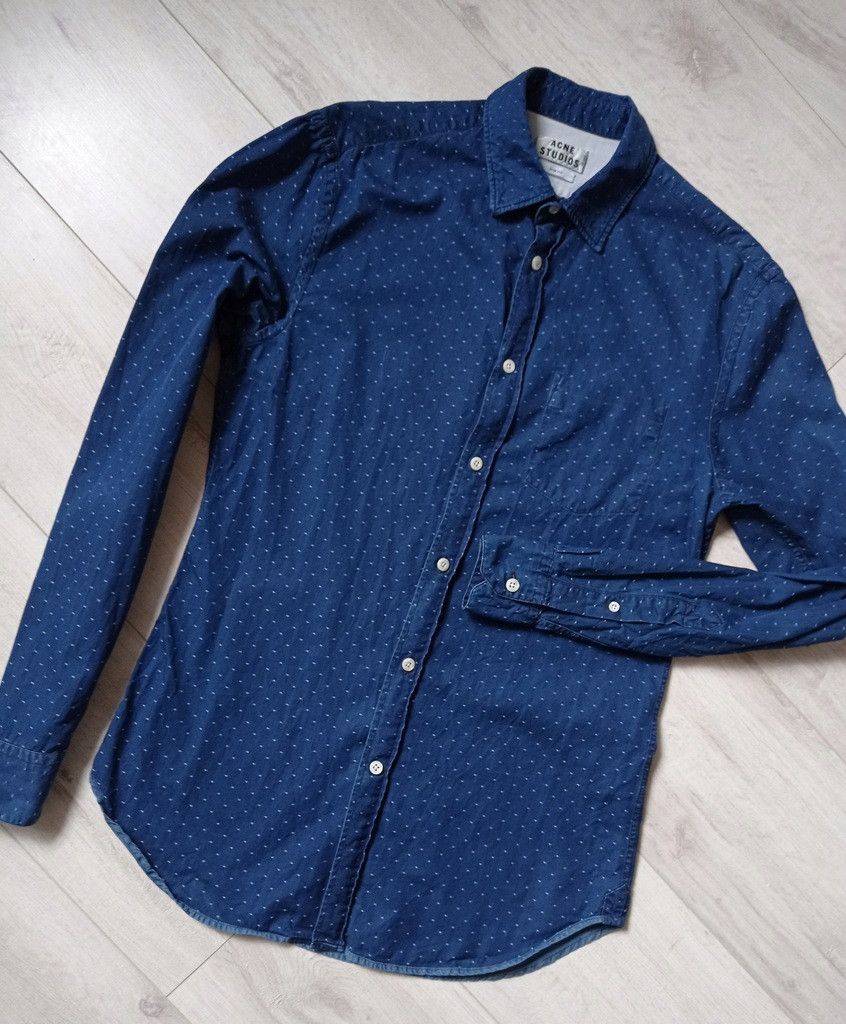 Acne Studios [48] Joshua Den Dot Shirt (AW13) Size US M / EU 48-50 / 2 - 9 Thumbnail