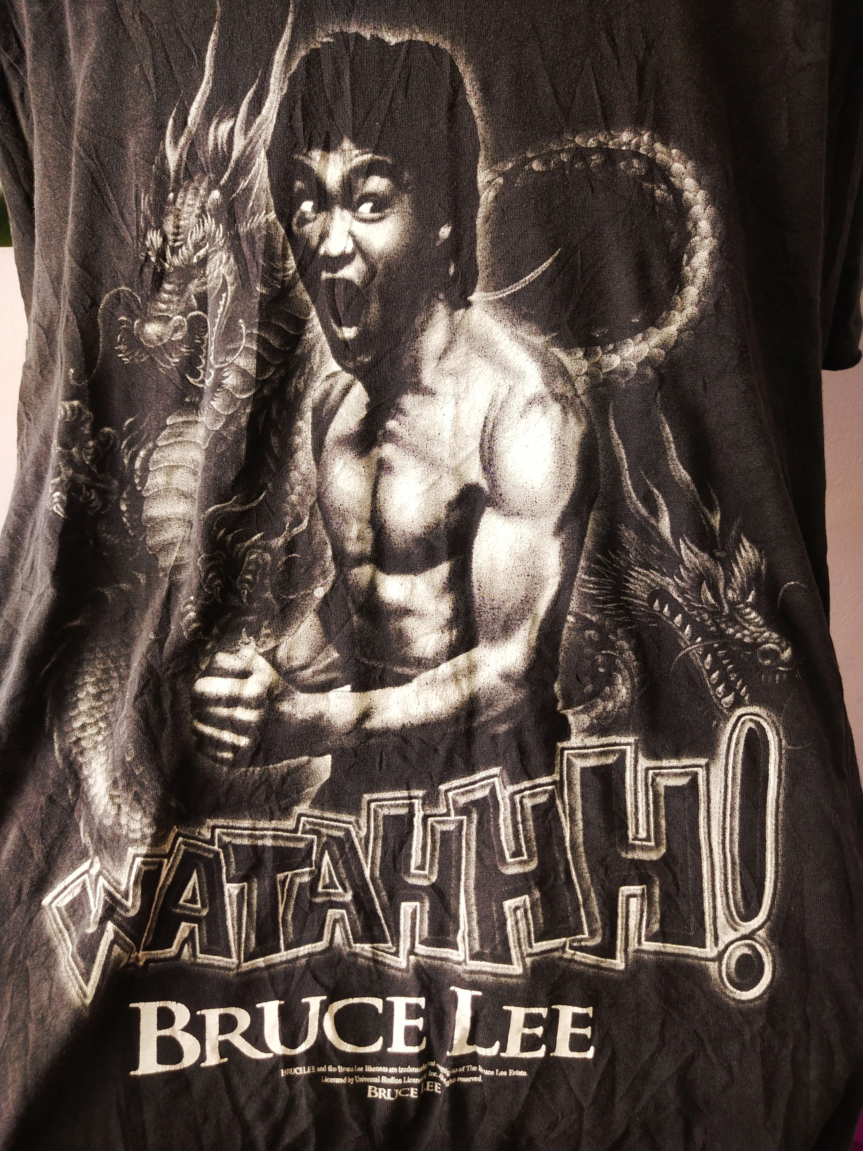 Vintage Watahhhh! x Bruce lee with Copyright Size US M / EU 48-50 / 2 - 11 Thumbnail