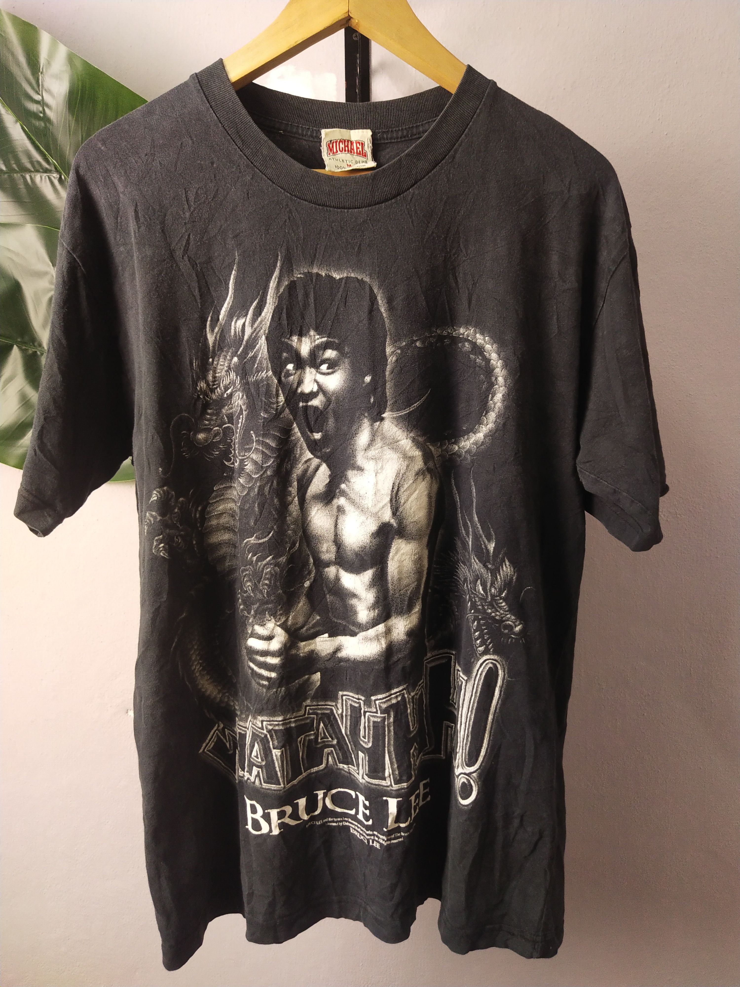 Vintage Watahhhh! x Bruce lee with Copyright Size US M / EU 48-50 / 2 - 1 Thumbnail