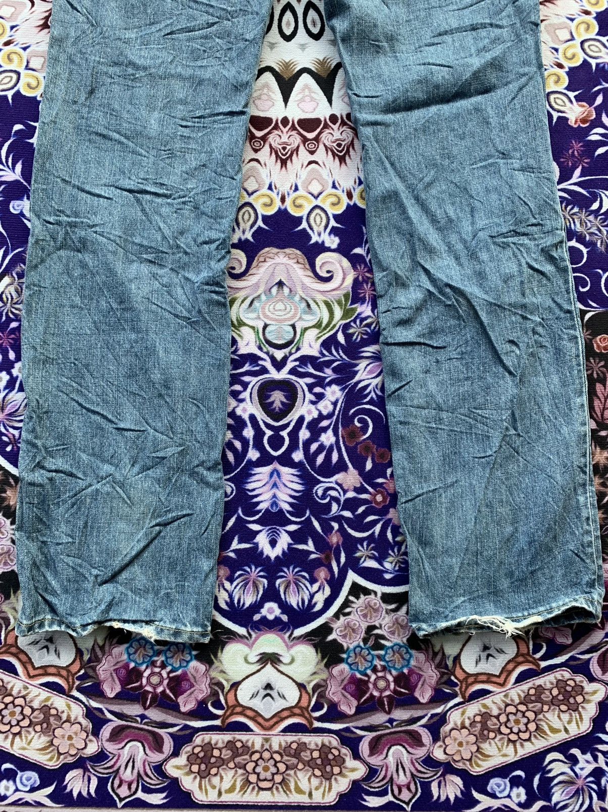 Levi's Vintage Clothing Vintage Levis 502 Faded Wash Denim Size US 31 - 10 Thumbnail