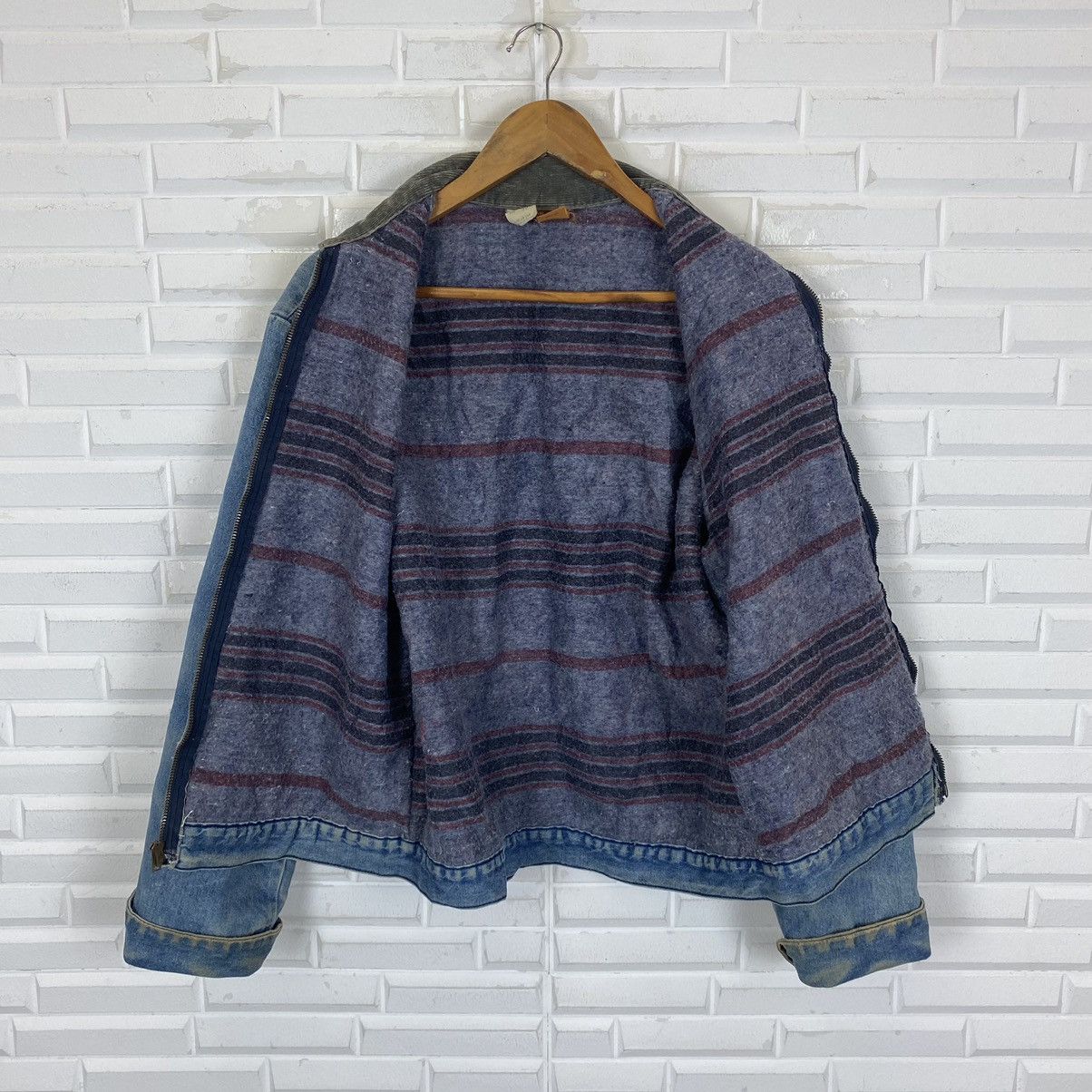 Vintage Vintage Big Ben by Wrangler blanket lining zipper jacket Size US M / EU 48-50 / 2 - 10 Thumbnail