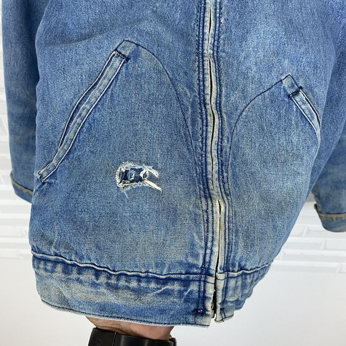 Vintage Vintage Big Ben by Wrangler blanket lining zipper jacket Size US M / EU 48-50 / 2 - 5 Thumbnail