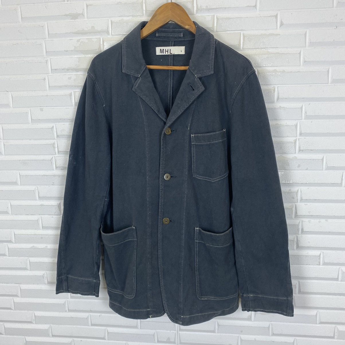 Margaret Howell MHL chore style jacket Size US L / EU 52-54 / 3 - 4 Thumbnail