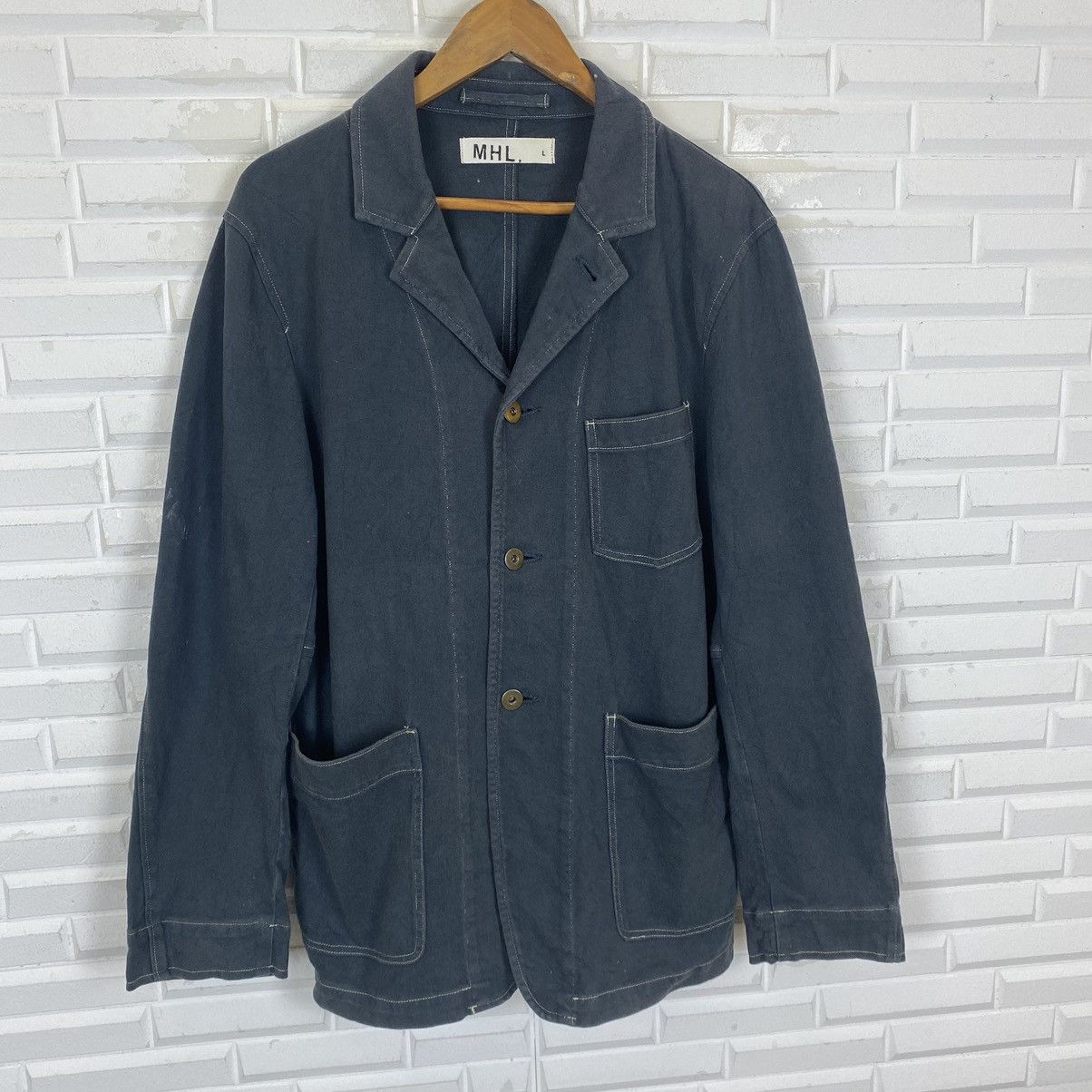 Margaret Howell MHL chore style jacket Size US L / EU 52-54 / 3 - 3 Thumbnail