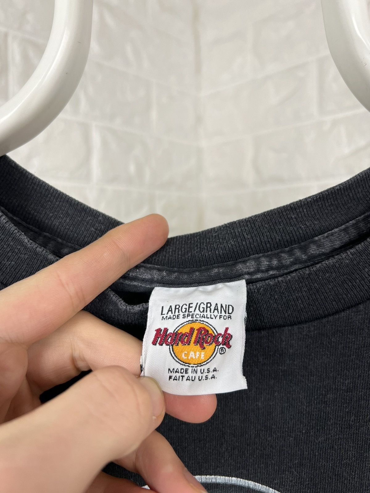 Hard Rock Cafe × Vintage Vintage 90s Hard Rock Cafe Faded New York T-shirt XL Size US XL / EU 56 / 4 - 8 Thumbnail