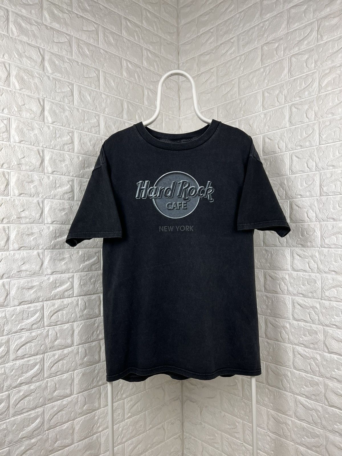 Hard Rock Cafe × Vintage Vintage 90s Hard Rock Cafe Faded New York T-shirt XL Size US XL / EU 56 / 4 - 1 Thumbnail